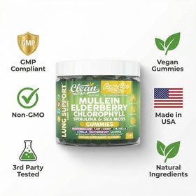 Gummies de Mullein sur une assiette, prêtes à être consommées