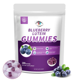 Gummies de Myrtille Lutin Hudetex 180 pièces, vue de face