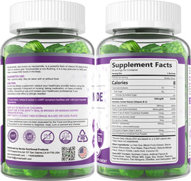 Gummies de Nicotinamide 500mg NEVISS sur une table