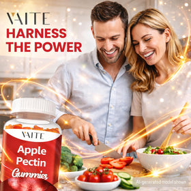 Gummies de pectine de pomme VAITE dans une main