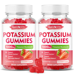 Gummies de potassium MEENCCD 1000mg paquet avant
