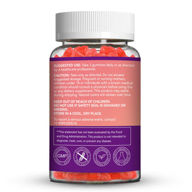 Gummies de Potassium SmildeHeal avec étiquette visible