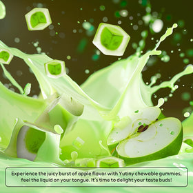 Gummies de potassium Yutiny, présentation à l'extérieur