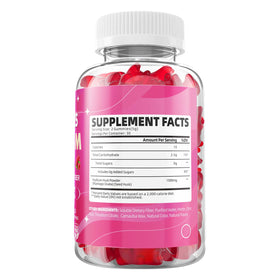 Gummies de psyllium GrnLife, présentation de la bouteille et des gummies
