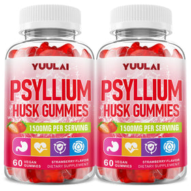 Gummies de psyllium YUULAI en pack de 2, vue avant