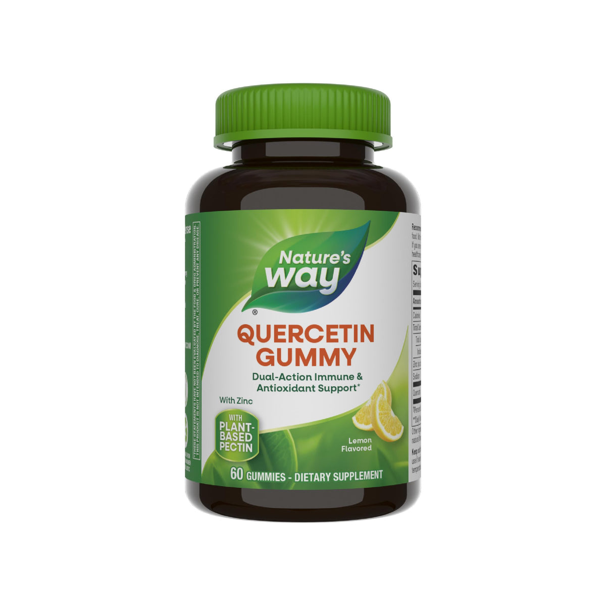 Gummies de Quercétine avec Zinc de Nature's Way, 60 unités, emballage avant