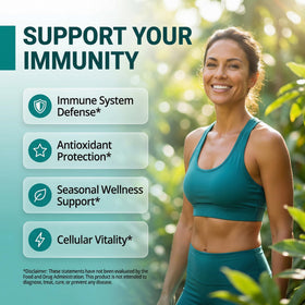 Gummies de quercétine et sureau Clean Nutraceuticals sur une table