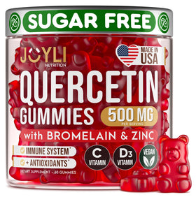 Gummies de Quercétine JOYLI Nutrition 500MG, vue de face
