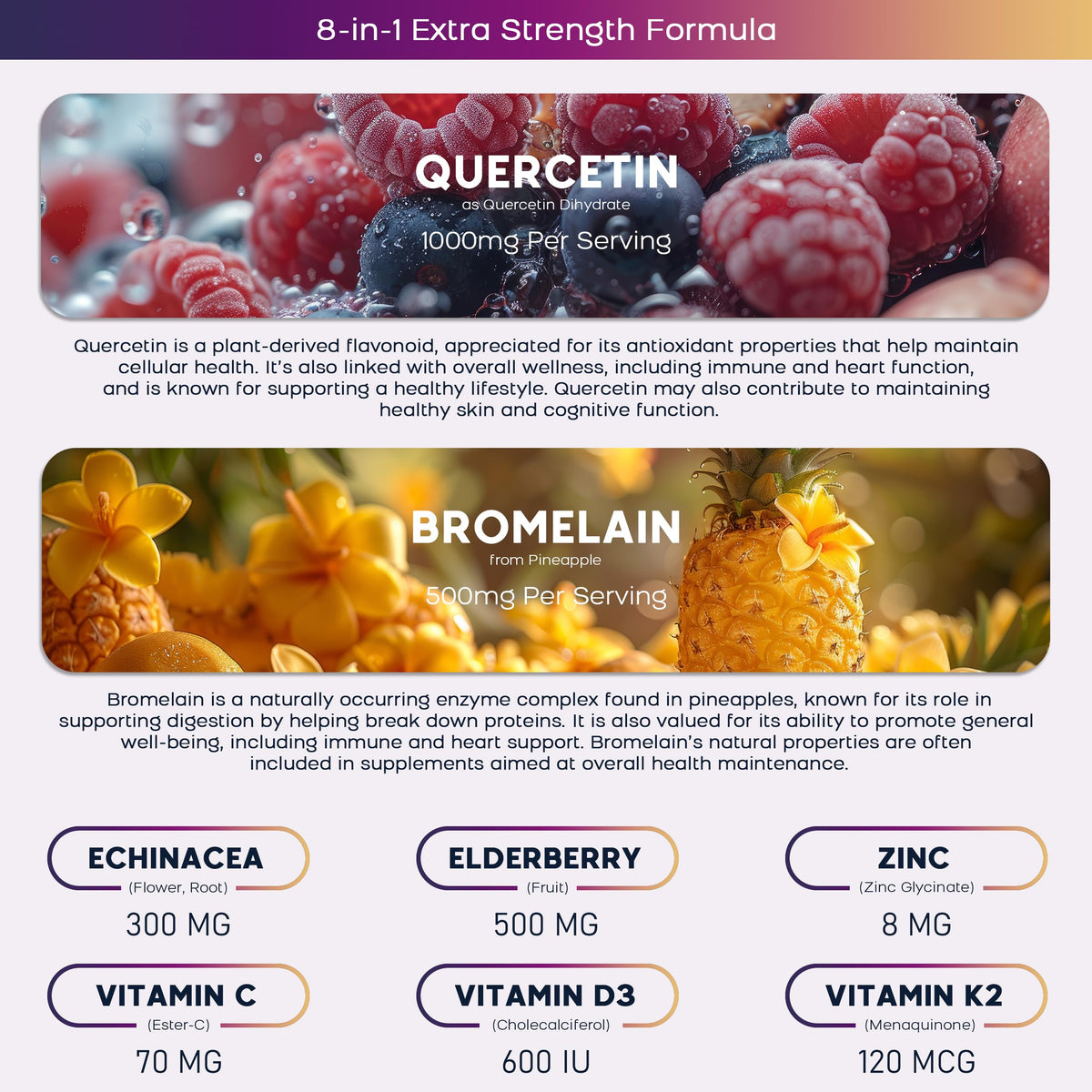 Gummies de Quercétine PAYAOCZ dans un bol, présentation