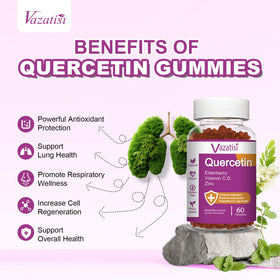 Gummies de Quercétine Vazatisi avec mélange de baies