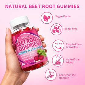 Gummies de racine de betterave XIAAN, prise en main
