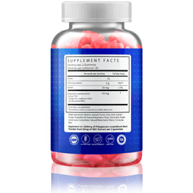 Gummies de Resvératrol Gusevit, vue de côté