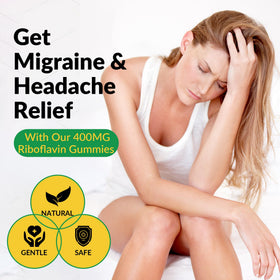 Gummies de riboflavine au goût ananas VitalityPeak 400mg