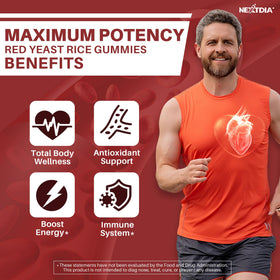 Gummies de Riz Rouge Nextdia, présentation des gummies