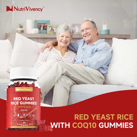 Gummies de riz rouge NutriVivency, ingrédients principaux