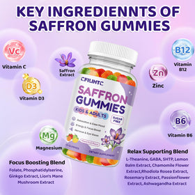 Gummies de Safran CFILIHTC goût fruité