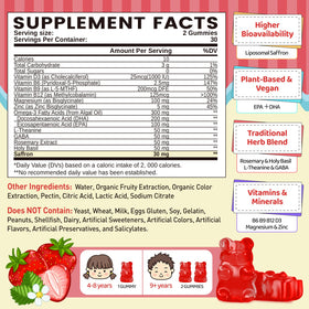 Gummies de safran duwhot, vue dessus avec plusieurs gummies