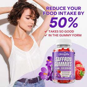 Gummies de safran GrnLife avec les vitamines et minéraux contenus
