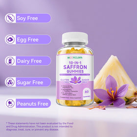 Gummies de Safran MOORGUMY en présentation