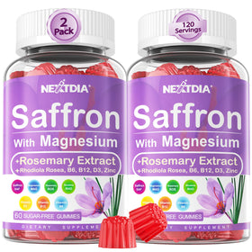 Gummies de Safran Nextdia, emballage avant avec logo