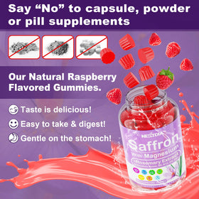 Gummies de Safran Nextdia, vue du dessus dans un bol