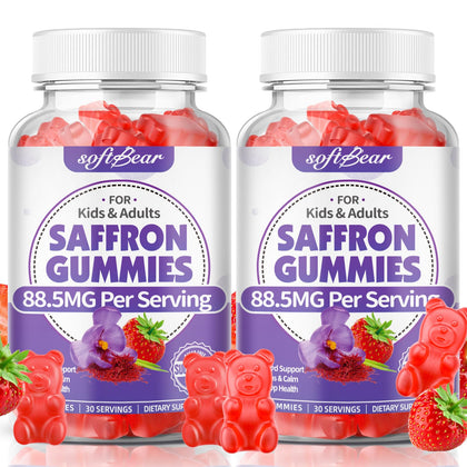Gummies de Safran softbear 10-en-1 pot de 120 comprimés