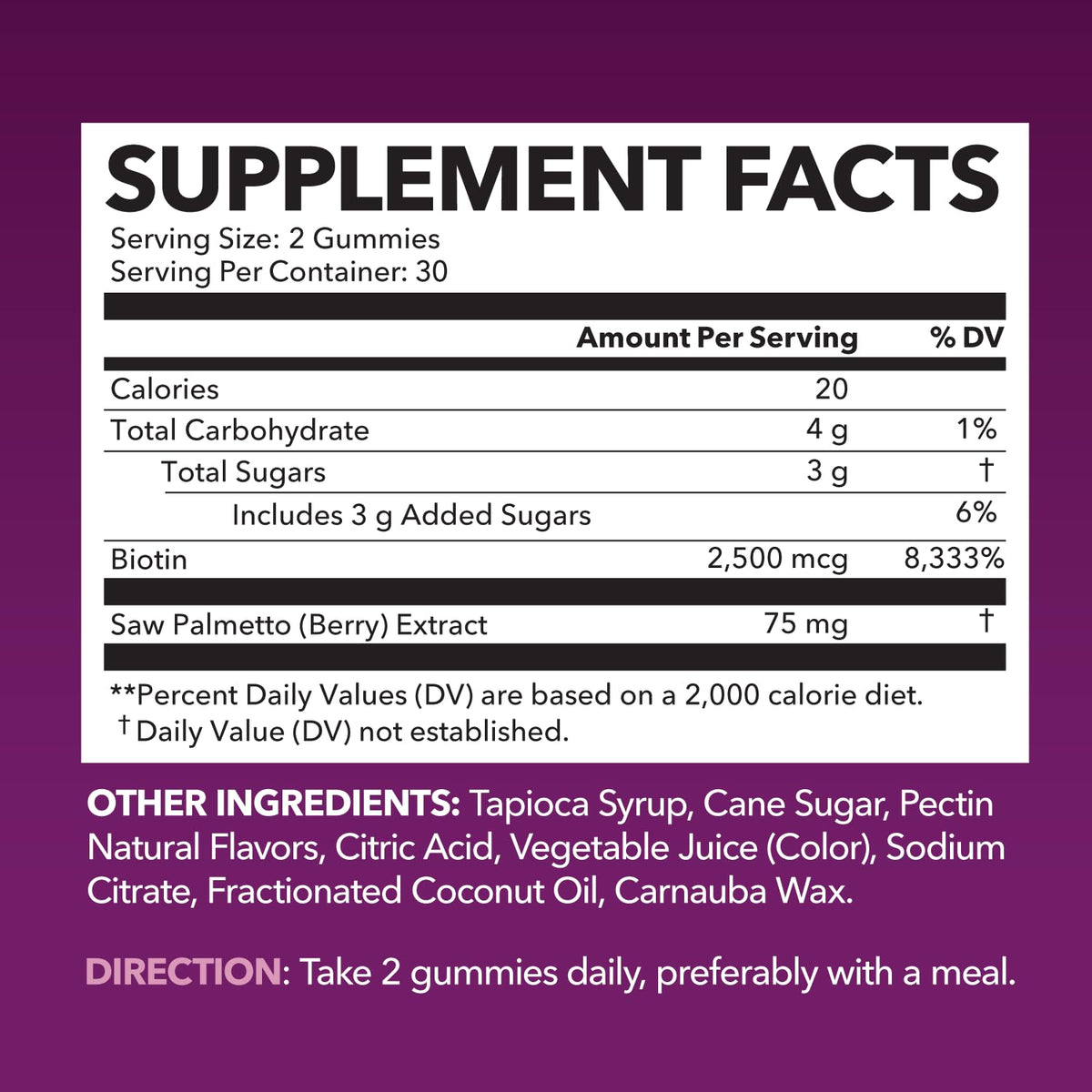 Gummies de Saw Palmetto HAVASU NUTRITION, pot ouvert avec gummies visibles