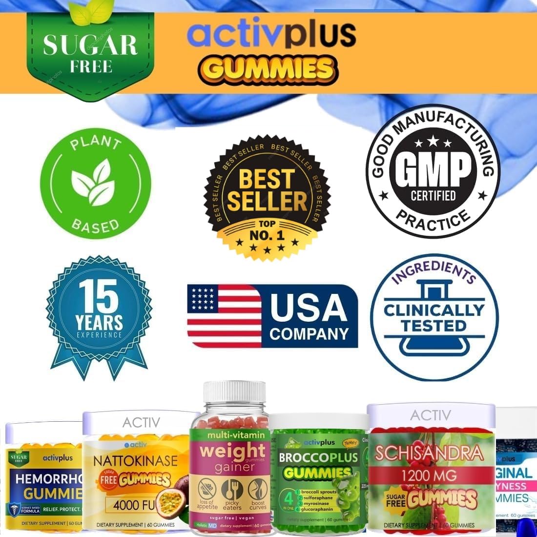 Gummies de SIRIUS INTERNATIONAL dans un bol