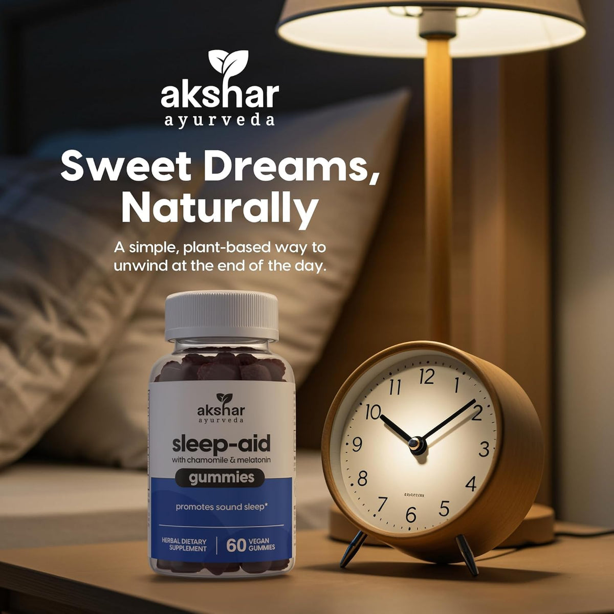 Gummies de Sommeil AKSHAR, étiquette du produit