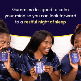 Gummies de Sommeil Black Girl Vitamins, étiquette du produit au premier plan