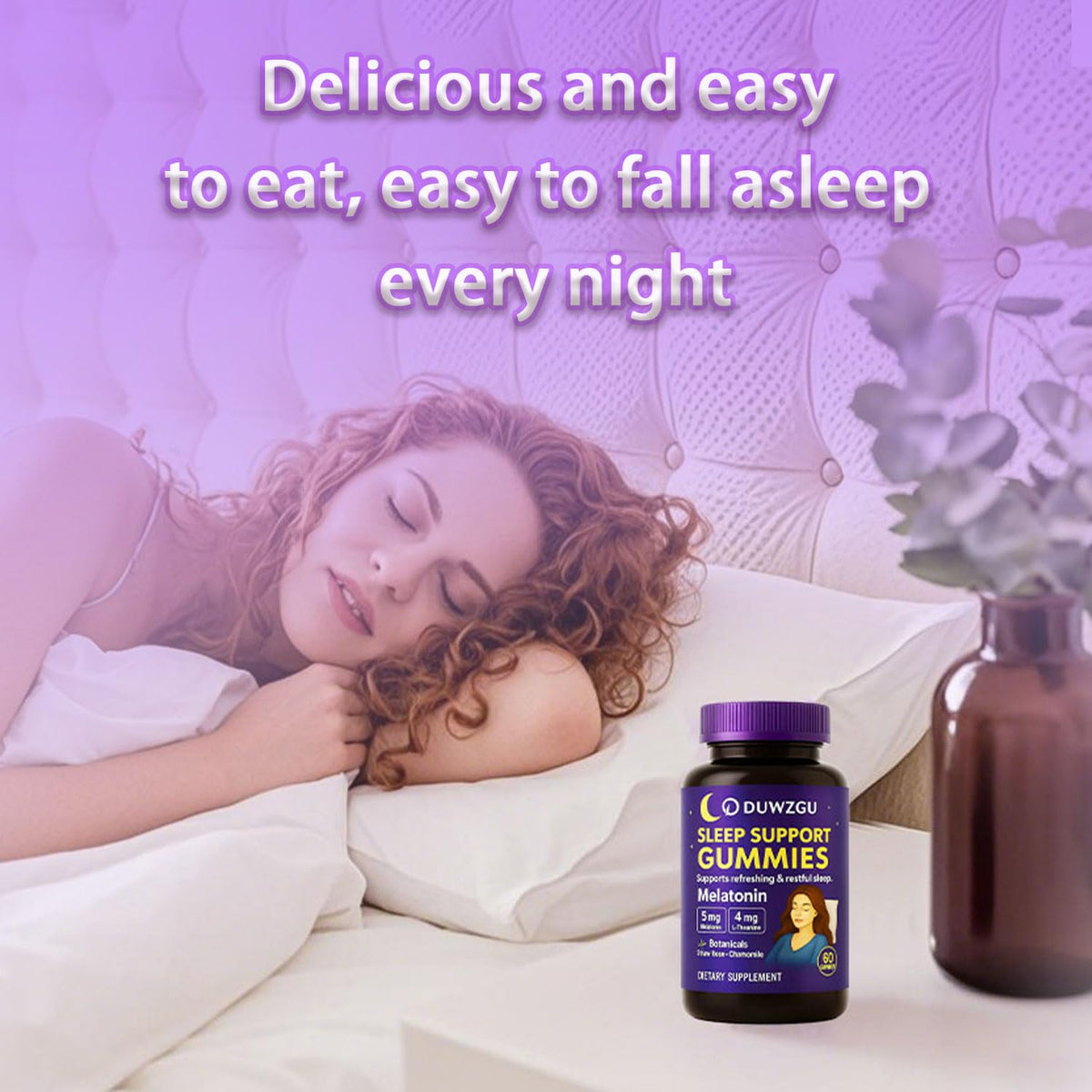 Gummies de Sommeil DUWZGU avec ingrédients naturels
