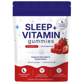 Gummies de sommeil Dvloge en sachet de 60 gummies avec un design coloré