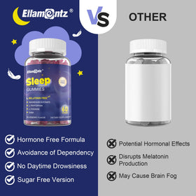 Gummies de Sommeil ELLAMENTZ avec ingrédients naturels
