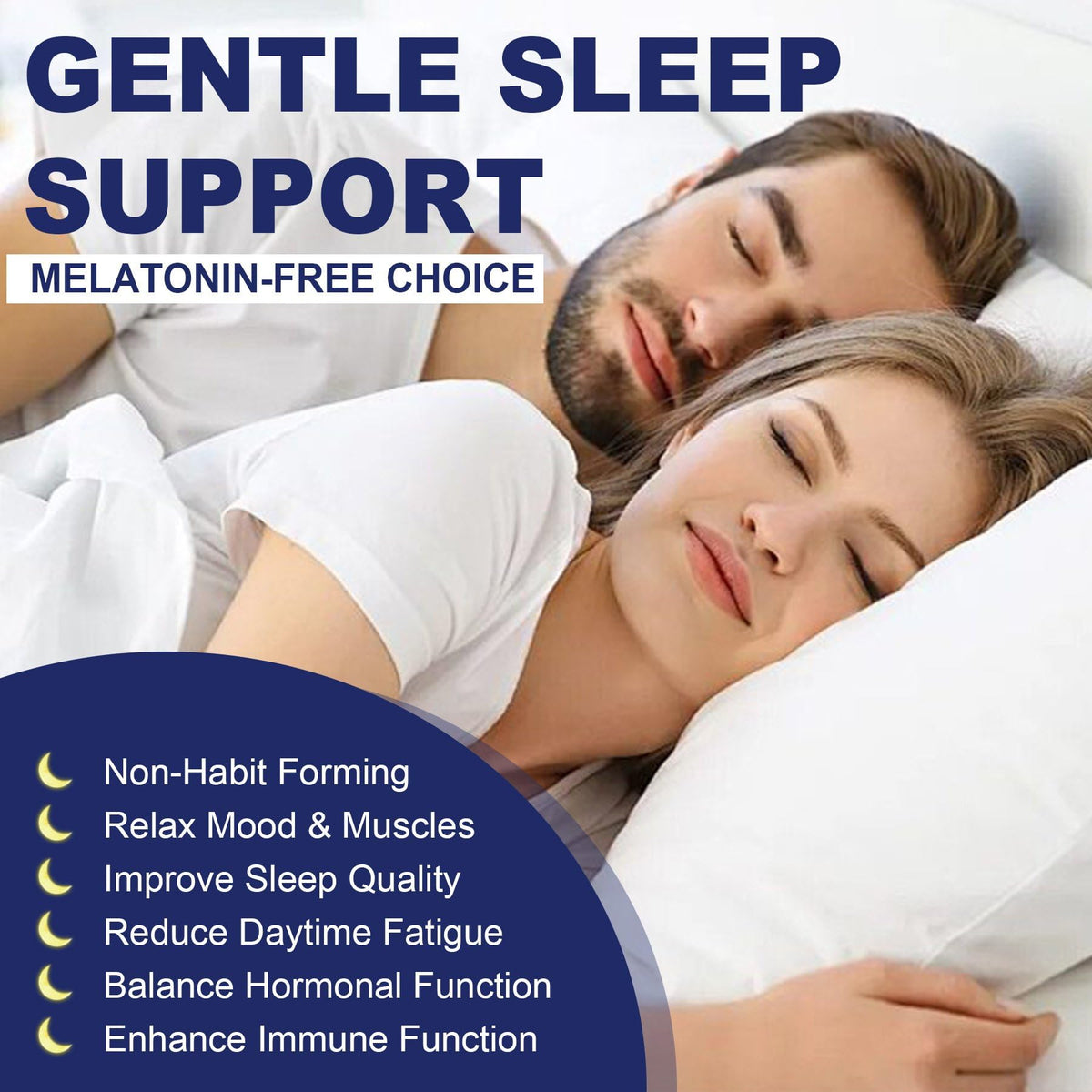 Gummies de sommeil ELLAMENTZ sur une table en bois