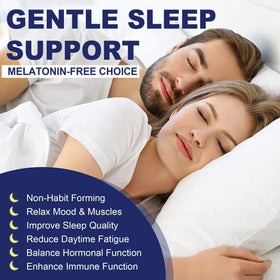 Gummies de sommeil ELLAMENTZ sur une table en bois