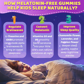 Gummies de Sommeil Enfants EnvyCure ouvertes