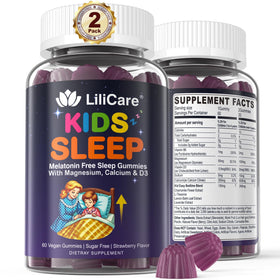 Gummies de sommeil LILICARE pour enfants, pot de 440g