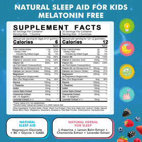 Gummies de Sommeil LUCNVEM, flacon ouvert avec gummies visibles