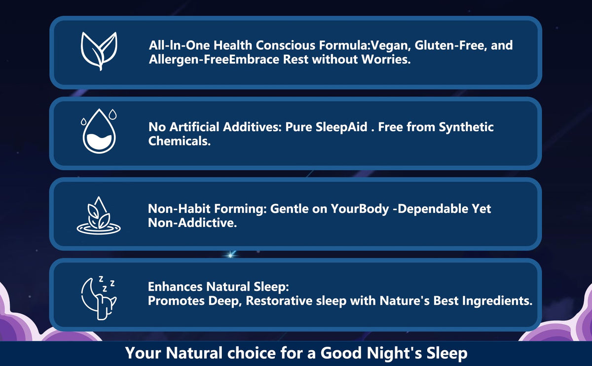 Gummies de Sommeil Malvjun avec étiquette et informations nutritionnelles