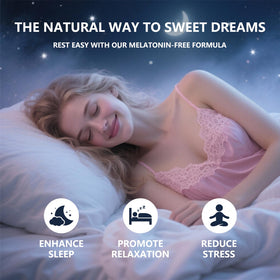 Gummies de Sommeil Malvjun vue de près avec détails des ingrédients