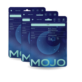 Gummies de Sommeil Mojo 90 gummies au goût mûre et prune