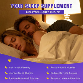Gummies de sommeil QualiLife avec emballage, vue de côté