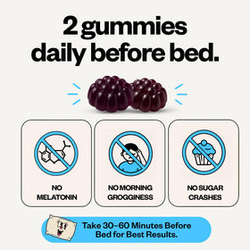 Gummies de sommeil SuperMush vue de face