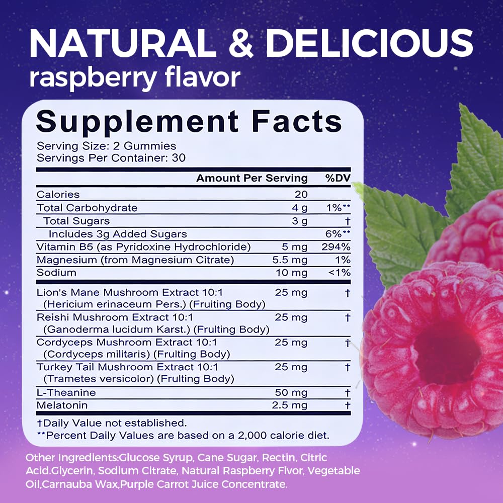 Gummies de sommeil TOGOLIUN DreamOn, présentation sur une table