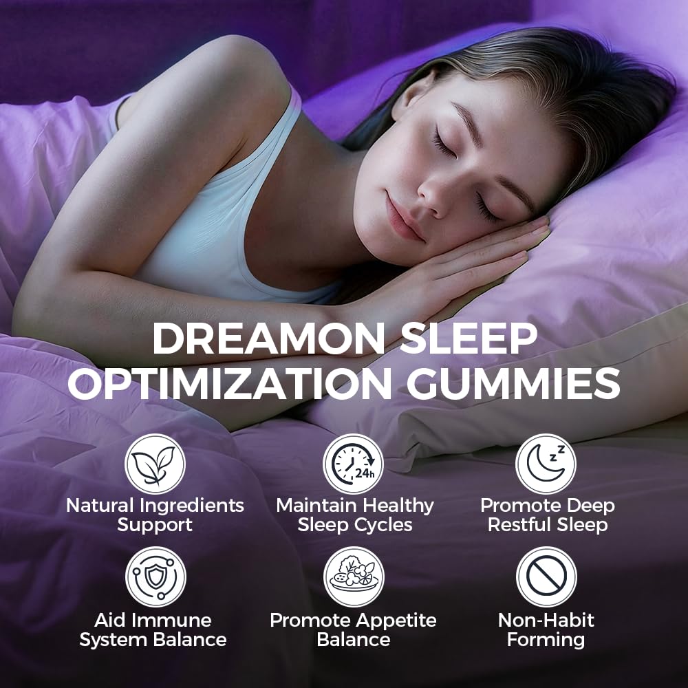 Gummies de sommeil TOGOLIUN DreamOn, prise des gummies