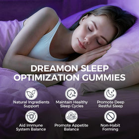 Gummies de sommeil TOGOLIUN DreamOn, prise des gummies