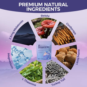 Gummies de sommeil TOGOLIUN DreamOn, vue de côté