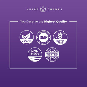 Gummies de Sommeil Vegan NutraChamps en gros plan