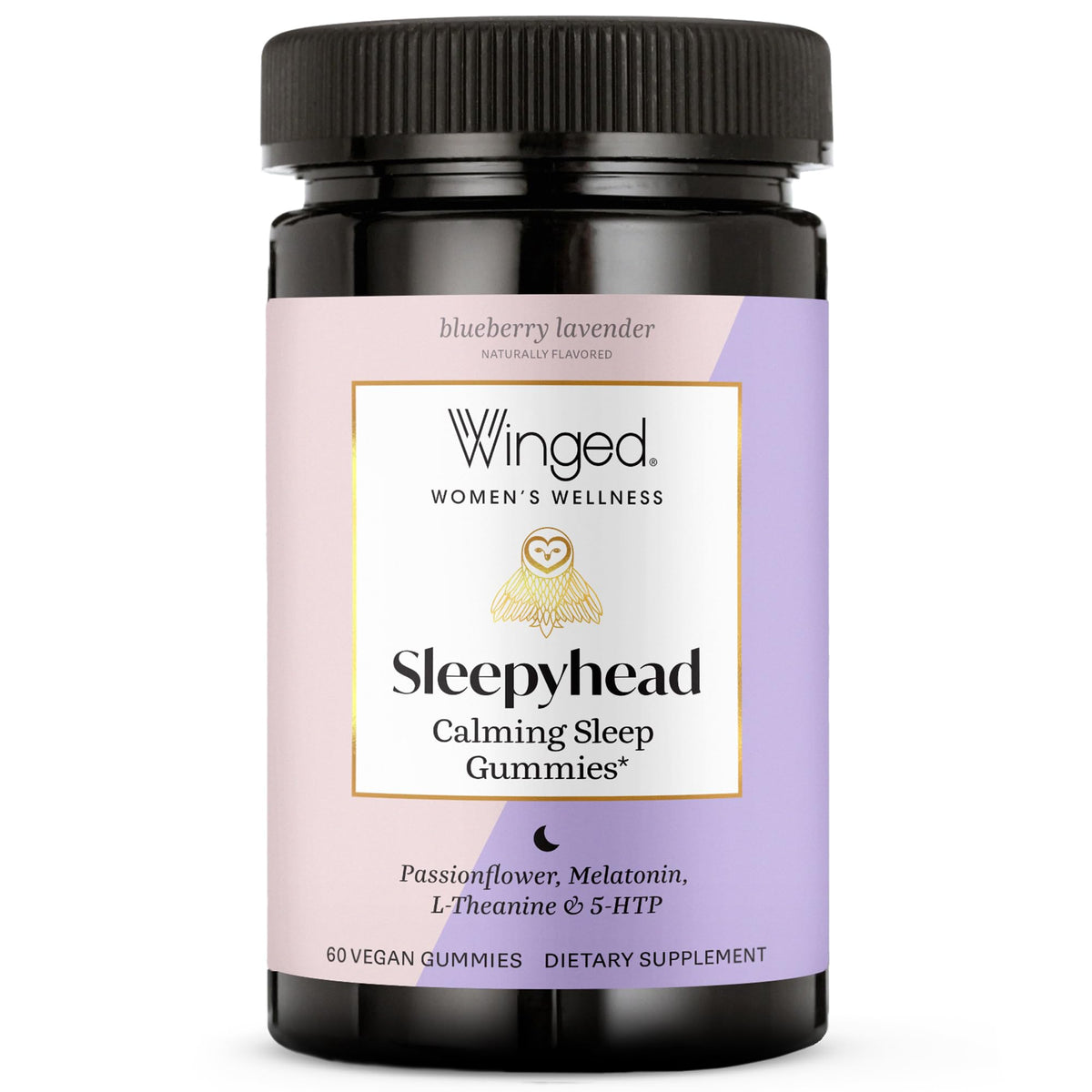 Gummies de Sommeil Winged Wellness, pot de 60 gummies