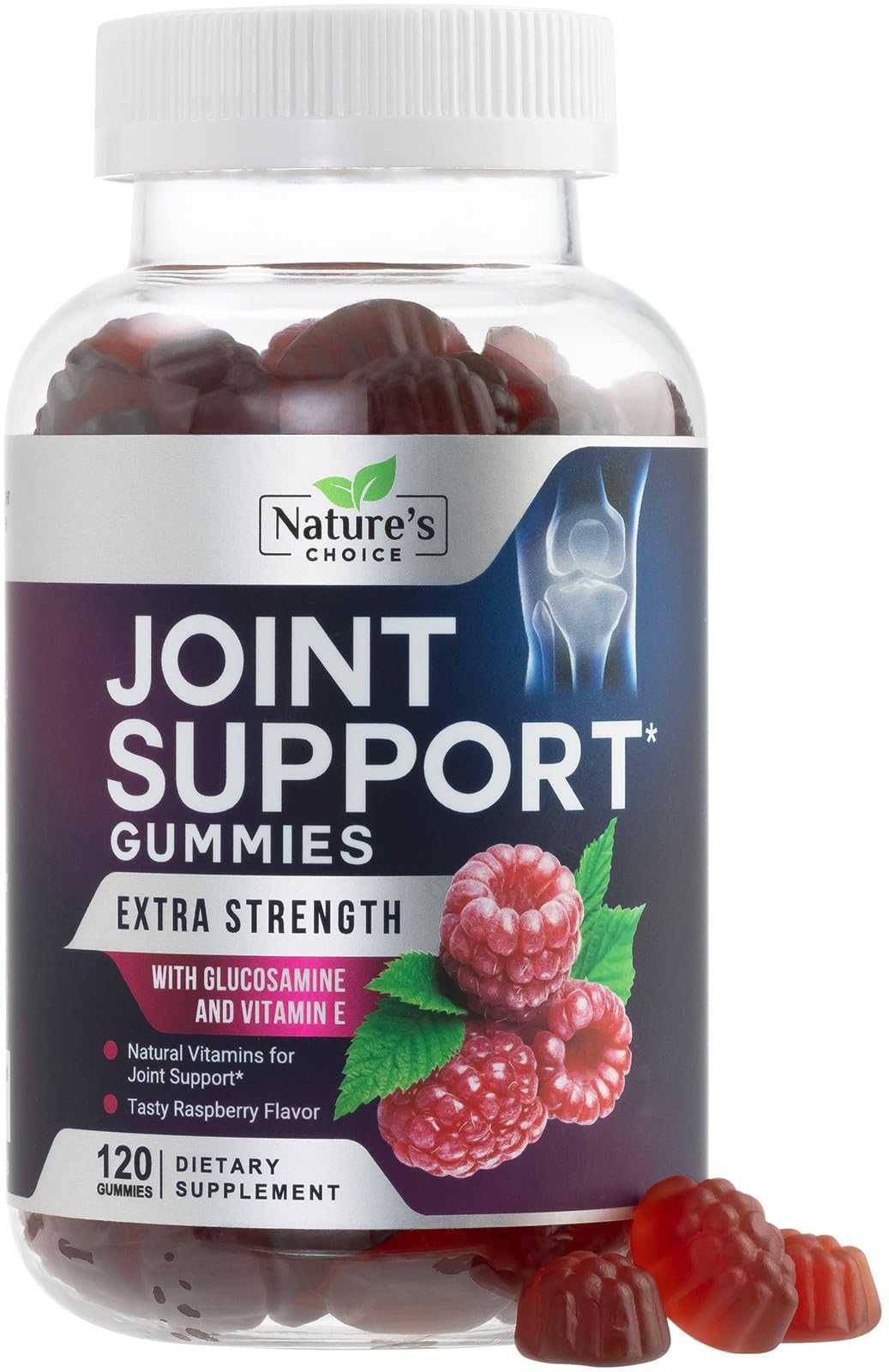 Gummies de soutien articulaire Nature's Choice, 120 gélifiés dans un pot